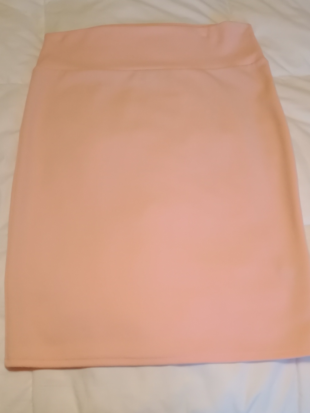 LuLaRoe Pink Pencil Skirt, Size Large, NWOT